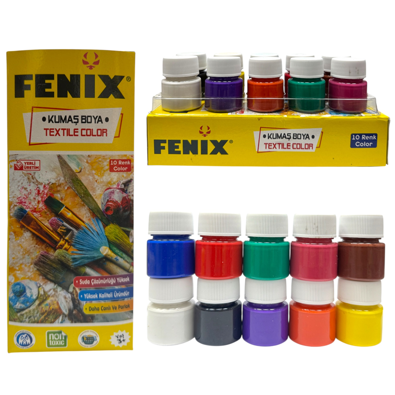 Toptan Fenix 10 Renk Karışık 